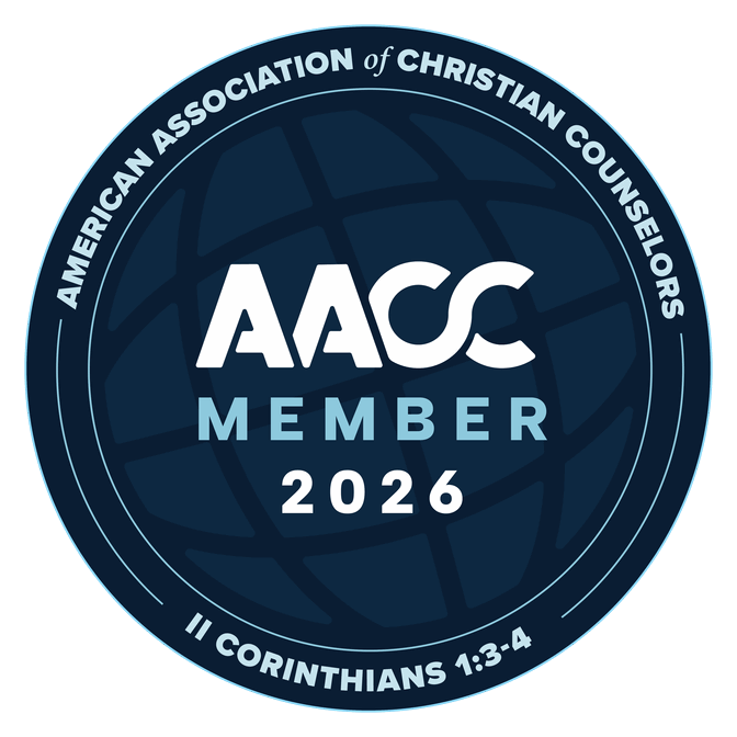 American Association of Christian Counselors member seal, 2026